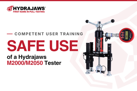 Safe use of a hydrajaws tester